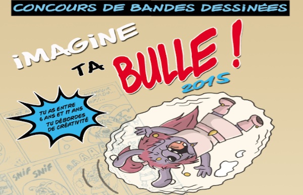 Concours de bandes dessinées : Imagine ta bulle 2015
