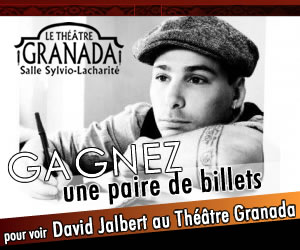 David Jalbert au Th��tre Granada