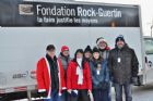 Distribution panier de l'Espoir  Fondation Rock-Guertin