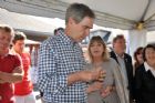 Michael Ignatieff au march� de la gare de Sherbrooke