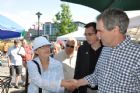 Michael Ignatieff au march� de la gare de Sherbrooke