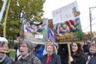 Marche mondiale des femmes - Cathdrale St-Michel