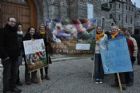 Marche mondiale des femmes - Cathdrale St-Michel