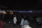 Illumination du sapin de Nol au march de la Gare - Sherbrooke