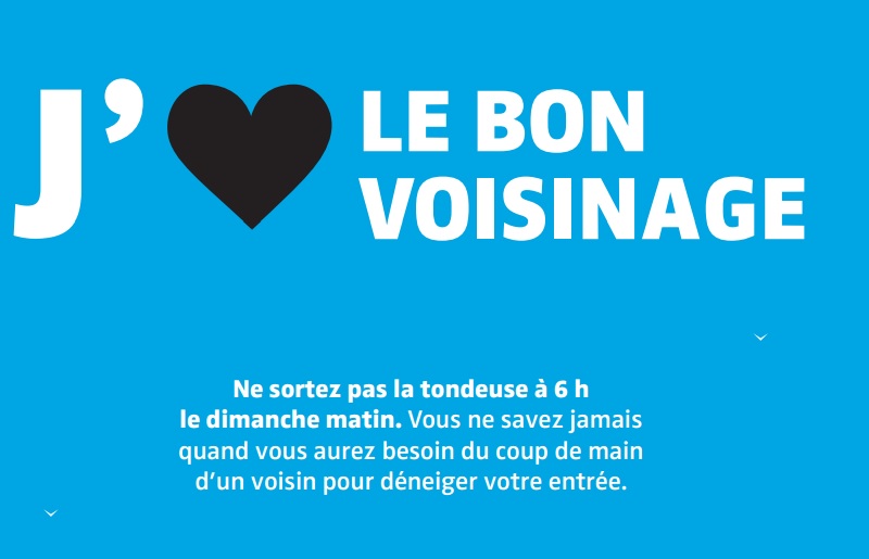 Campagne Bon Voisinage Dans Le Quartier Ouest Partir L Annee Du Bon Pied Actualites Actualite Estrieplus Com Le Journal Internet