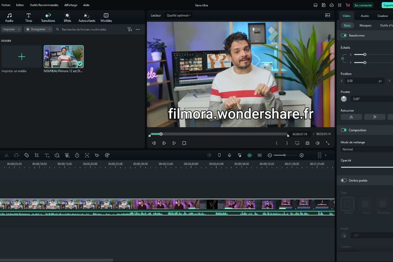 Comment faire une vidéo excellente sur You Tube avec Wondershare