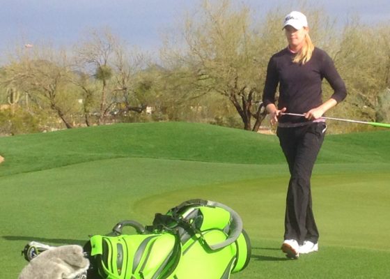 Maude Aimée Leblanc - Photo courtoisie LPGA Maude Aimée Leblanc - Photo courtoisie LPGA