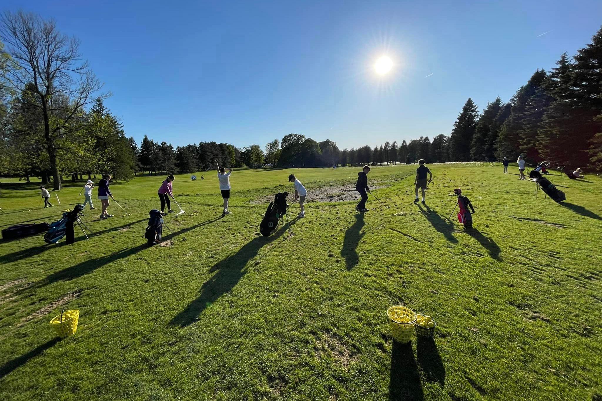 Cliniques pour les jeunes - Golf Victo
