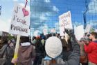 Manifestation r�gionale contre la hause des frais de scolarit�
