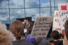 Manifestation r�gionale contre la hause des frais de scolarit�