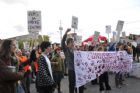 Manifestation r�gionale contre la hause des frais de scolarit�