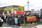 Manifestation r�gionale contre la hause des frais de scolarit�