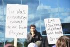 Manifestation r�gionale contre la hause des frais de scolarit�