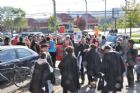 Manifestation et marche fun�bre - Sherbrooke