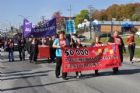 Manifestation et marche fun�bre - Sherbrooke