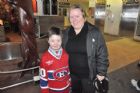 Des enfants en p�diatrie du CHUS partent aux Canadiens