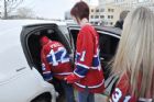 Des enfants en p�diatrie du CHUS partent aux Canadiens