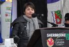 Clbrations du relais de la flamme des Jeux dt du Canada - Sherbrooke 2013