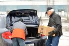 Distribution de paniers de Pques Fondation Rock-Guertin