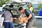 Distribution des paniers de la rentre Fondation Rock-Guertin