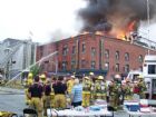 Incendie majeur au centre-ville de Sherbrooke