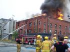 Incendie majeur au centre-ville de Sherbrooke