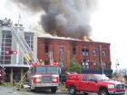 Incendie majeur au centre-ville de Sherbrooke