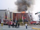 Incendie majeur au centre-ville de Sherbrooke