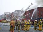 Incendie majeur au centre-ville de Sherbrooke