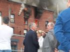 Incendie majeur au centre-ville de Sherbrooke
