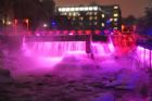 Barrage Ab�naquis en lumi�re