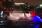 Barrage Ab�naquis en lumi�re