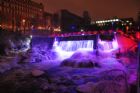 Barrage Ab�naquis en lumi�re