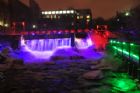 Barrage Ab�naquis en lumi�re