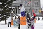 Sculptures sur neige Mont Notre-Dame Sherbrooke