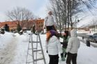 Sculptures sur neige Mont Notre-Dame Sherbrooke
