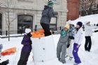 Sculptures sur neige Mont Notre-Dame Sherbrooke