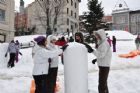 Sculptures sur neige Mont Notre-Dame Sherbrooke