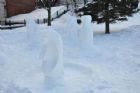 Sculptures sur neige Mont Notre-Dame Sherbrooke