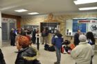Cueillette d'�quipement de hockey - palais des sports