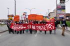 Conf�rence et manifestation - Budget provincial 2010 - Sherbrooke