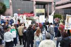 Conf�rence et manifestation - Budget provincial 2010 - Sherbrooke