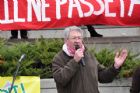 Conf�rence et manifestation - Budget provincial 2010 - Sherbrooke