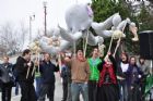 Conf�rence et manifestation - Budget provincial 2010 - Sherbrooke