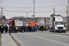 Conf�rence et manifestation - Budget provincial 2010 - Sherbrooke