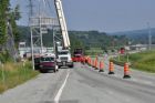 Transport d'un transformateur vers le centre de distribution St-�lie