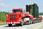 Transport d'un transformateur vers le centre de distribution St-�lie