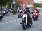 D�fil� � rallye HOG Harley Davidson, Sherbrooke