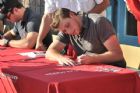 S�ance d'authographe avec les joueurs de la LNH