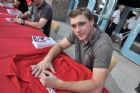 S�ance d'authographe avec les joueurs de la LNH